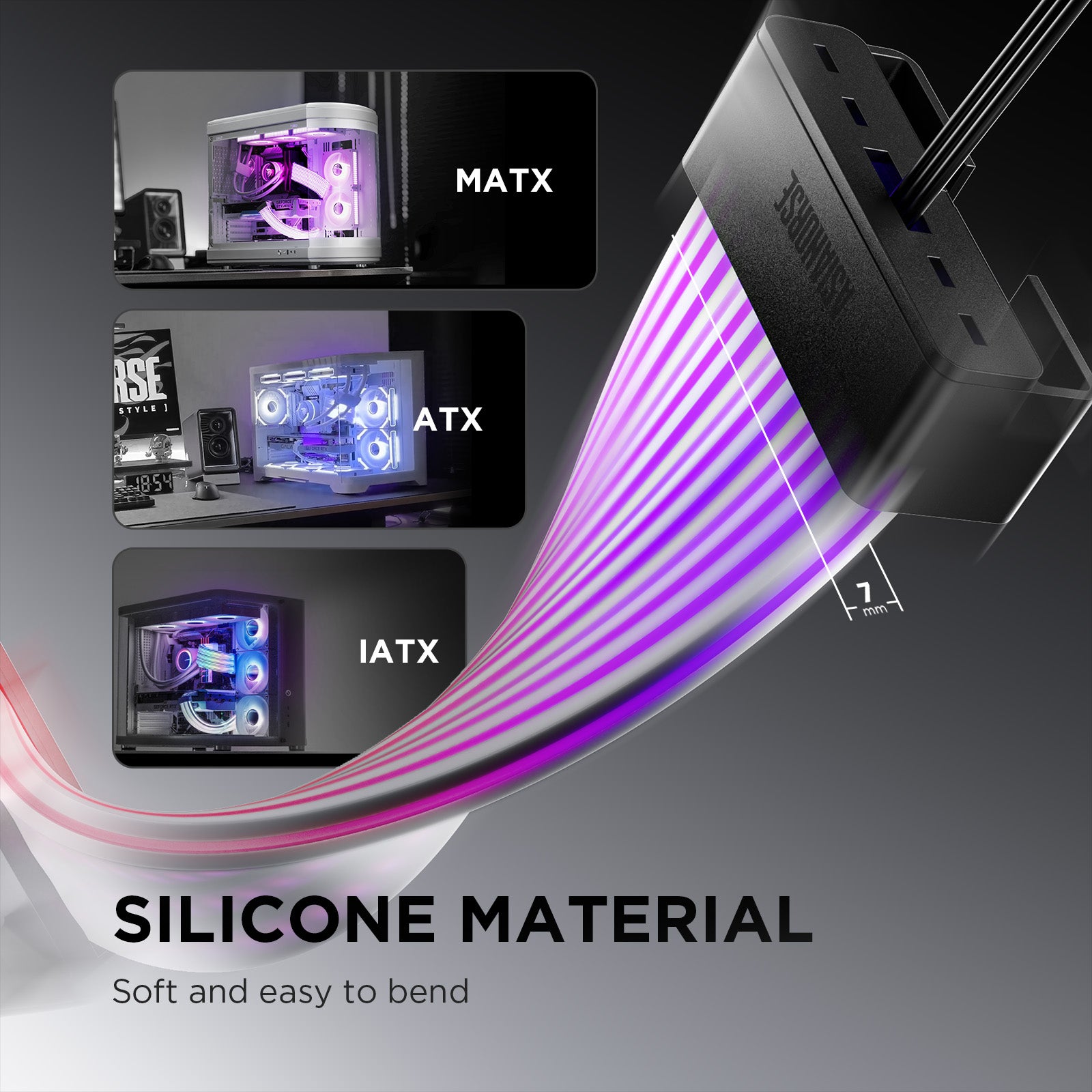 Aurora Learn Argb PSU Cover