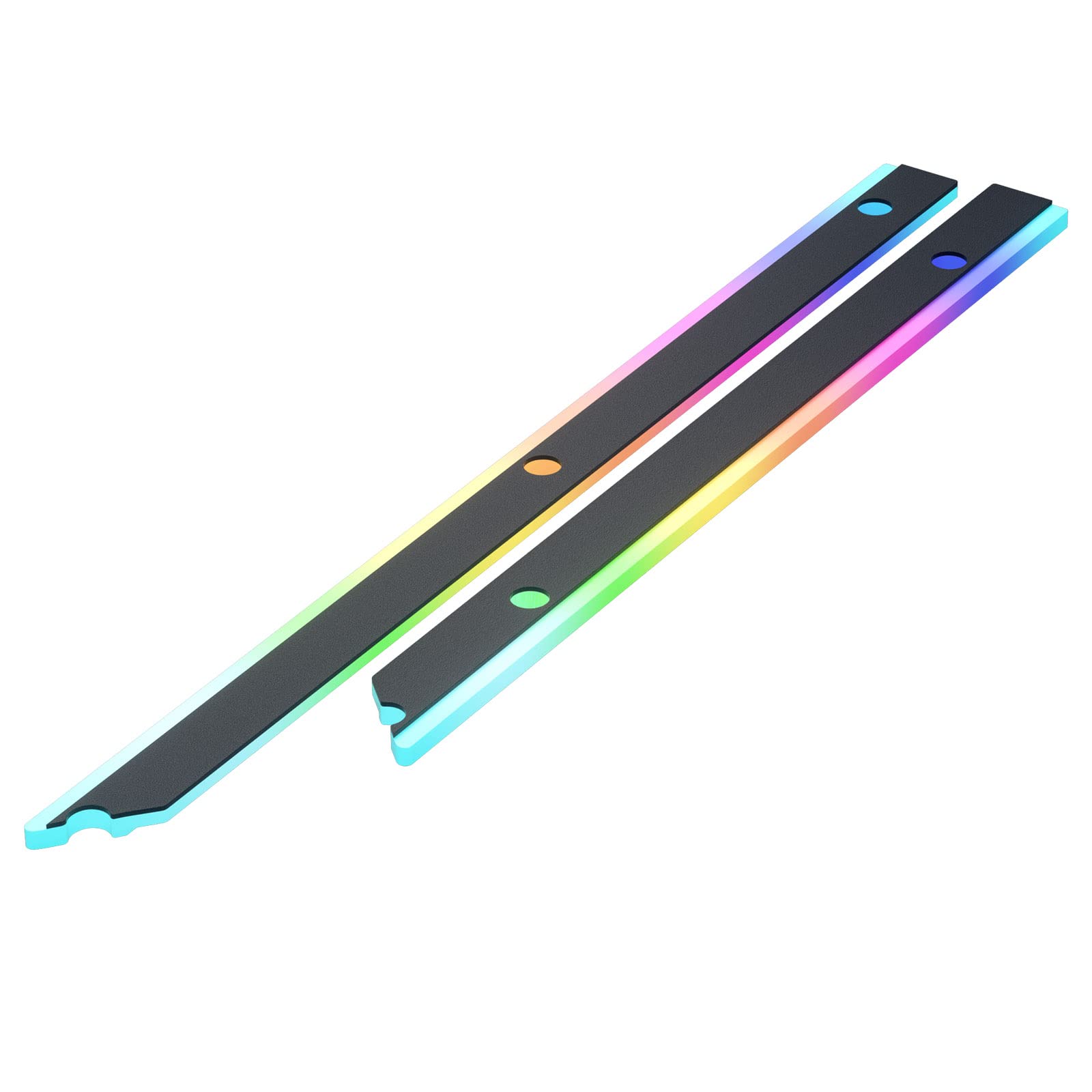 ASIAHORSE ARGB Light Strip for Motherboard, 24 Independent Addressable RGB, 5V 3-pin Aura Sync, Lightsaber-X Led PC Parts Kit Compatible with MATX-LED STRIP