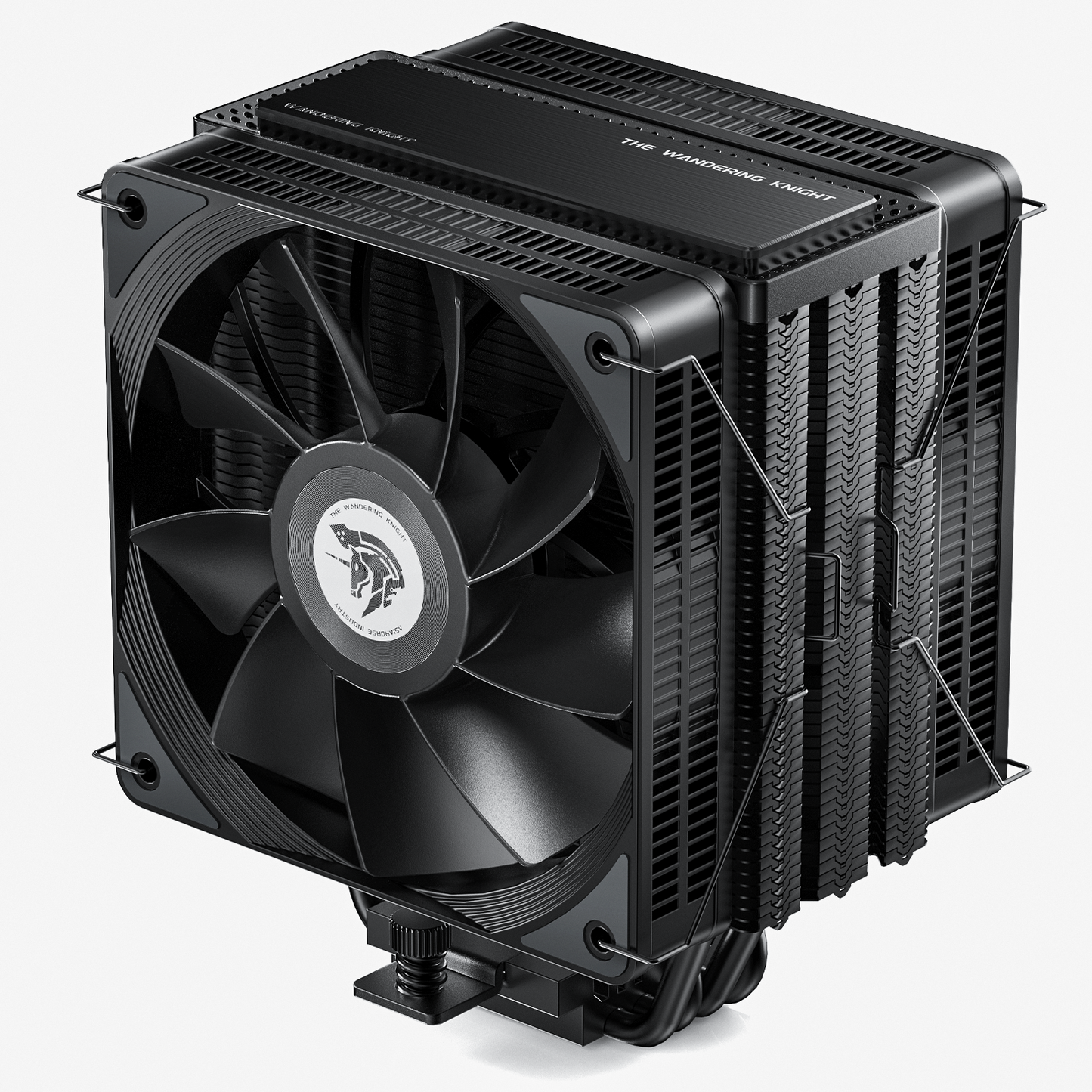 The Wandering Knight CP200 All-Black CPU Air Cooler