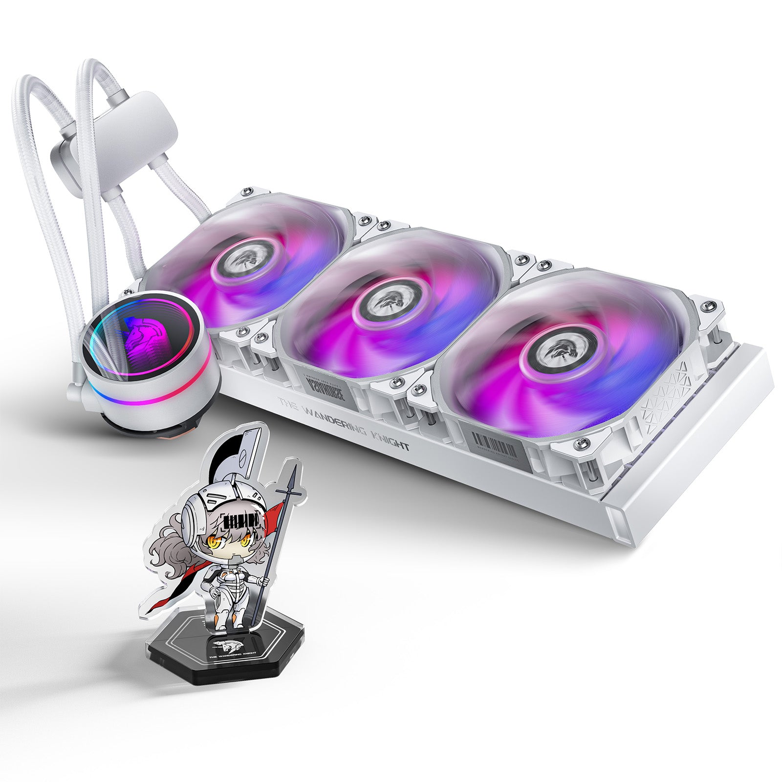 مبرد وحدة المعالجة المركزية السائل W360 AIO من The Wandering Knight 